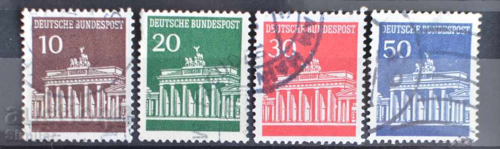 Германия - 1966 г.- Бранденбургската врата