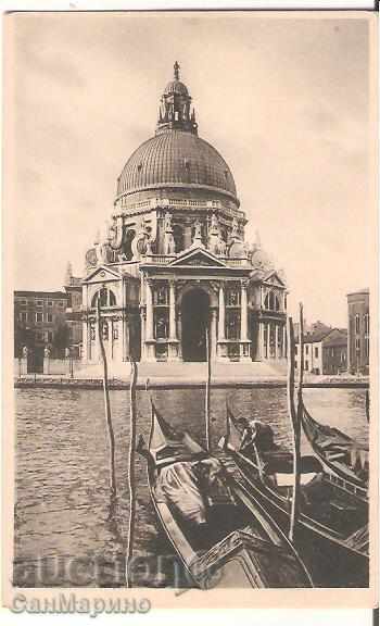 Картичка  Италия  Венеция Църквата Св.Богородица*