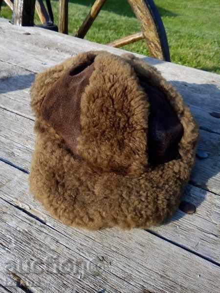 An old leather hat