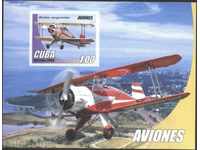 Чист блок  Авиация Самолет  2006 от Куба