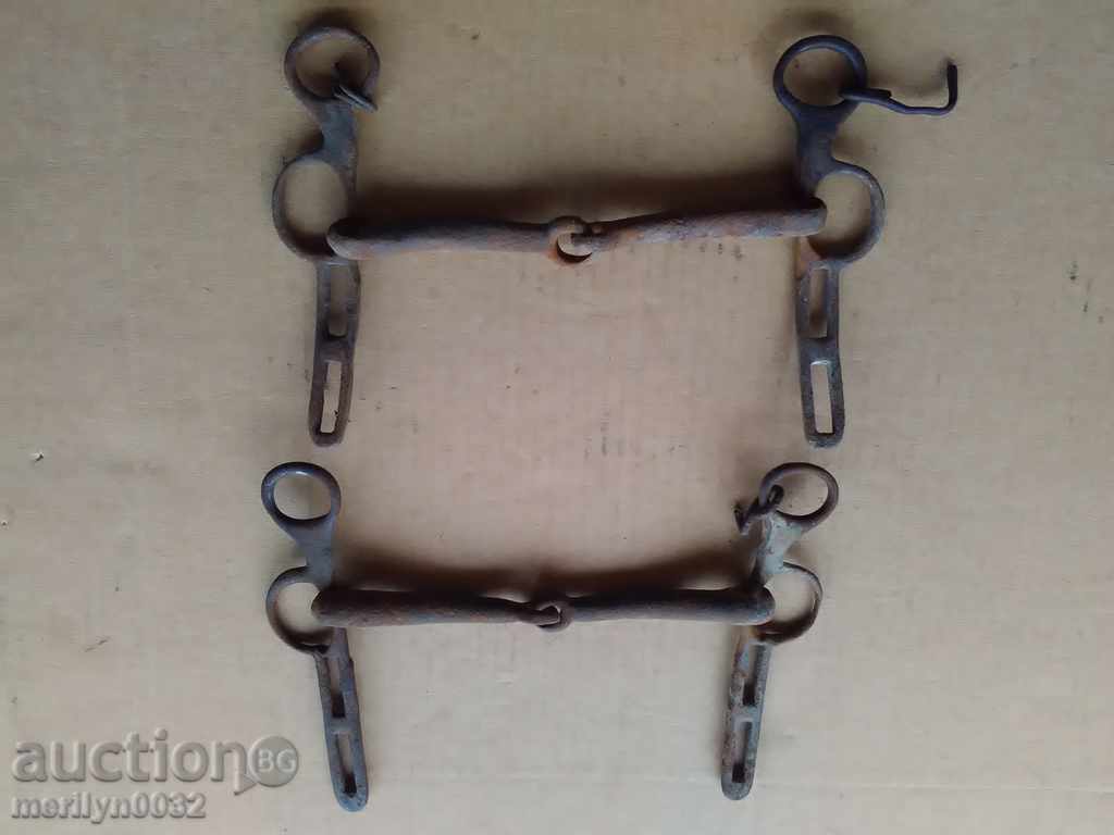 Old forged reins, a bent iron brace, a harness with price 32.00 BGN | € 16.36