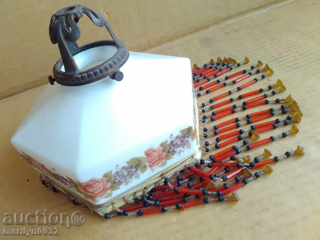 Old glass shade, lamp, lamp, chandelier - 7 Old glass shade, lamp, lamp, chandelier - 7