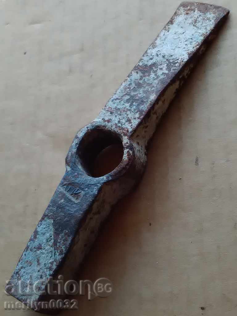 Βουλγαρική παλιό εργαλείο εργαλείο σφυρί κτίστη σφυρήλατο σίδερο