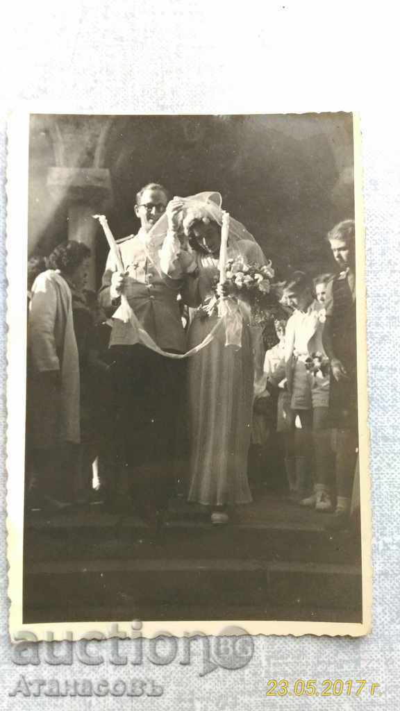 Old photo: Philip Kutev's Wedding, 1943