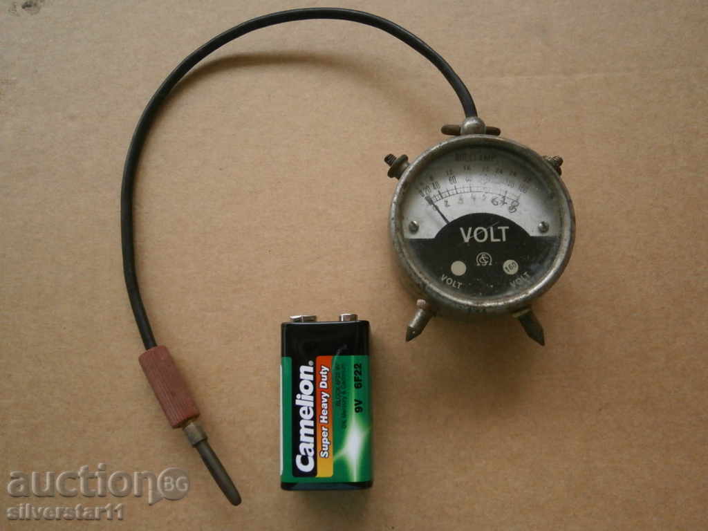 an old voltmeter - 6 an old voltmeter - 6