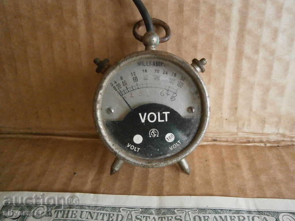 an old voltmeter