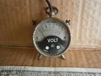 an old voltmeter