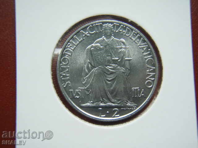2 Lire 1942 Vaticana - Unc with price 25.89 BGN | € 13.24 2 Lire 1942 Vaticana - Unc with price 25.89 BGN | € 13.24