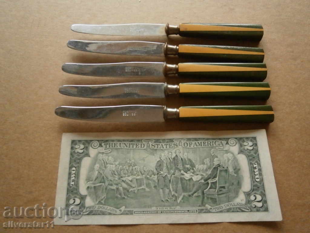 Auction  lot Solingen cataline blade 5 pieces