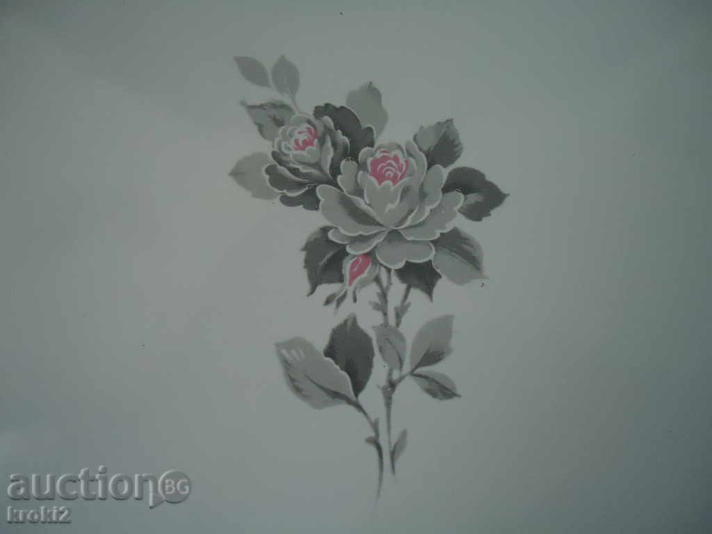 СТАРА ЕМАЙЛИРАНА ТАБЕЛА КАРТИНА С ЦВЕТЕ с цена € 10.22 | 19.99 лв.