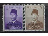 Ινδονησία - 1956 και 1960 ΜΝΗ (cat $ 7.90.)