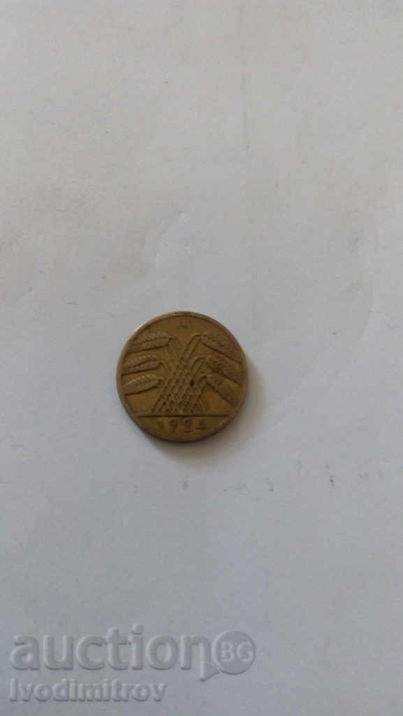 Germany 10 Reichsphening 1924 A with price 1.25 BGN | € 0.64 Germany 10 Reichsphening 1924 A with price 1.25 BGN | € 0.64