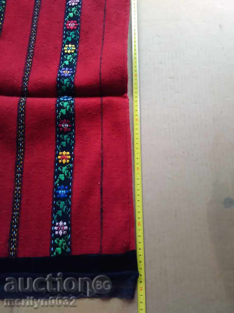 Old woven, embroidered and embroidered apron, costume, suckman - 5 Old woven, embroidered and embroidered apron, costume, suckman - 5