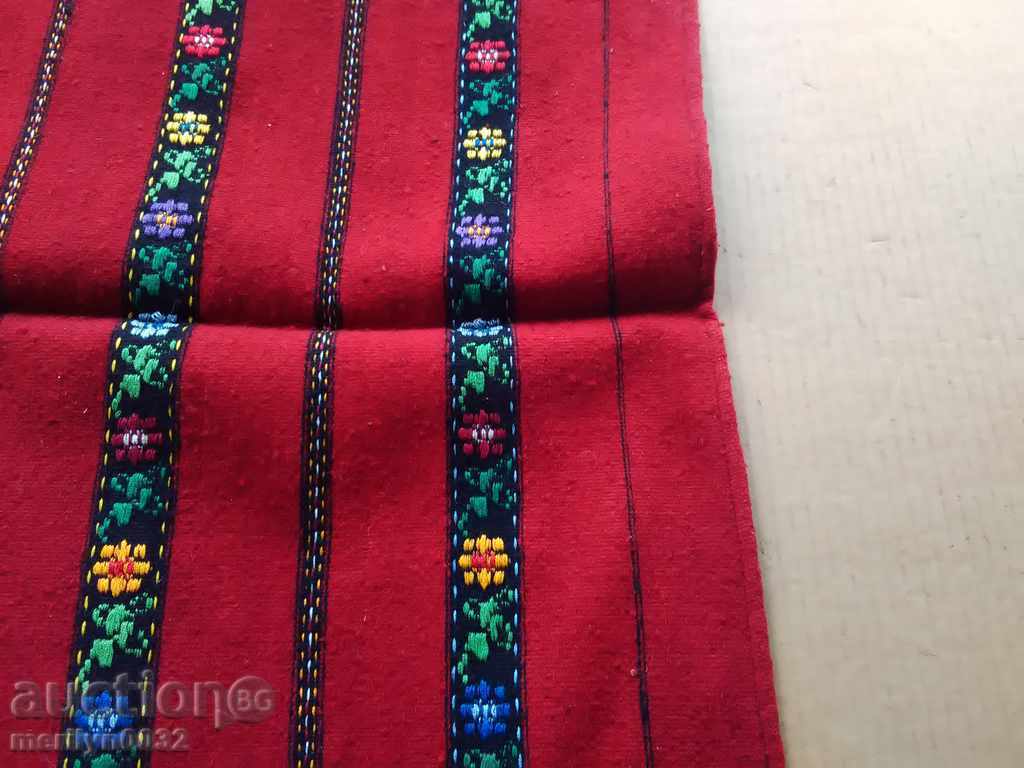 Old woven, embroidered and embroidered apron, costume, suckman - 6 Old woven, embroidered and embroidered apron, costume, suckman - 6