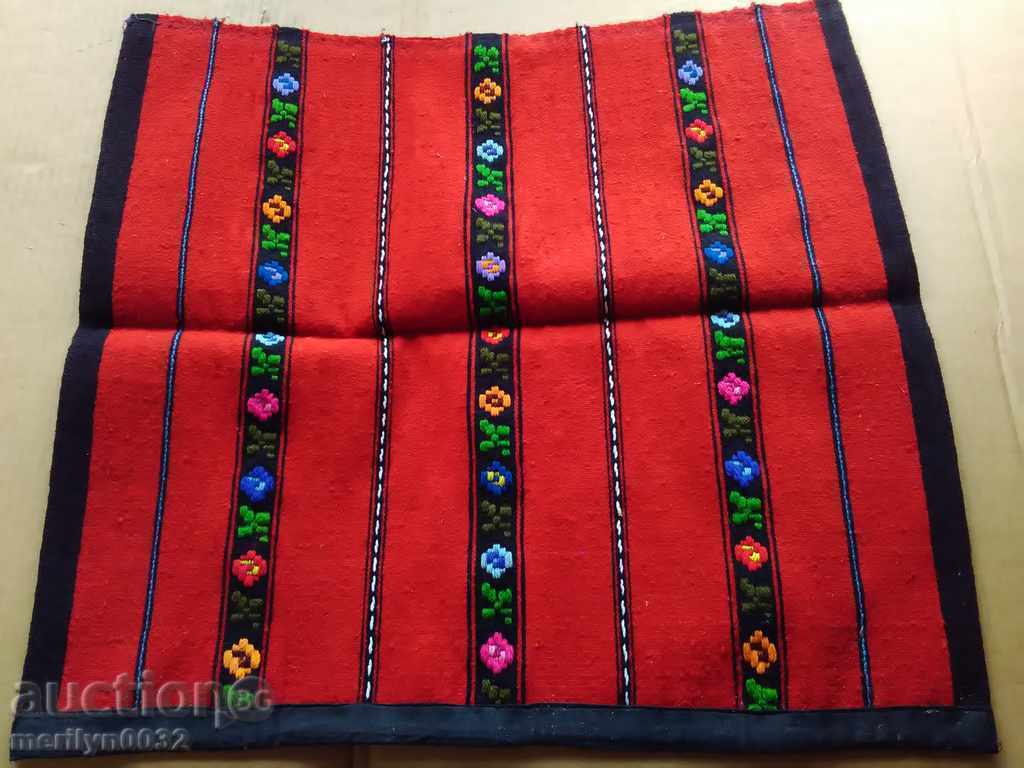 Old woven, embroidered and embroidered apron, costume, sukman Old woven, embroidered and embroidered apron, costume, sukman