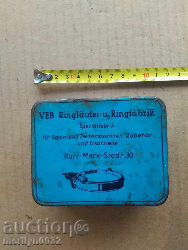 Old German metal box box with price 23.00 BGN | € 11.76 Old German metal box box with price 23.00 BGN | € 11.76