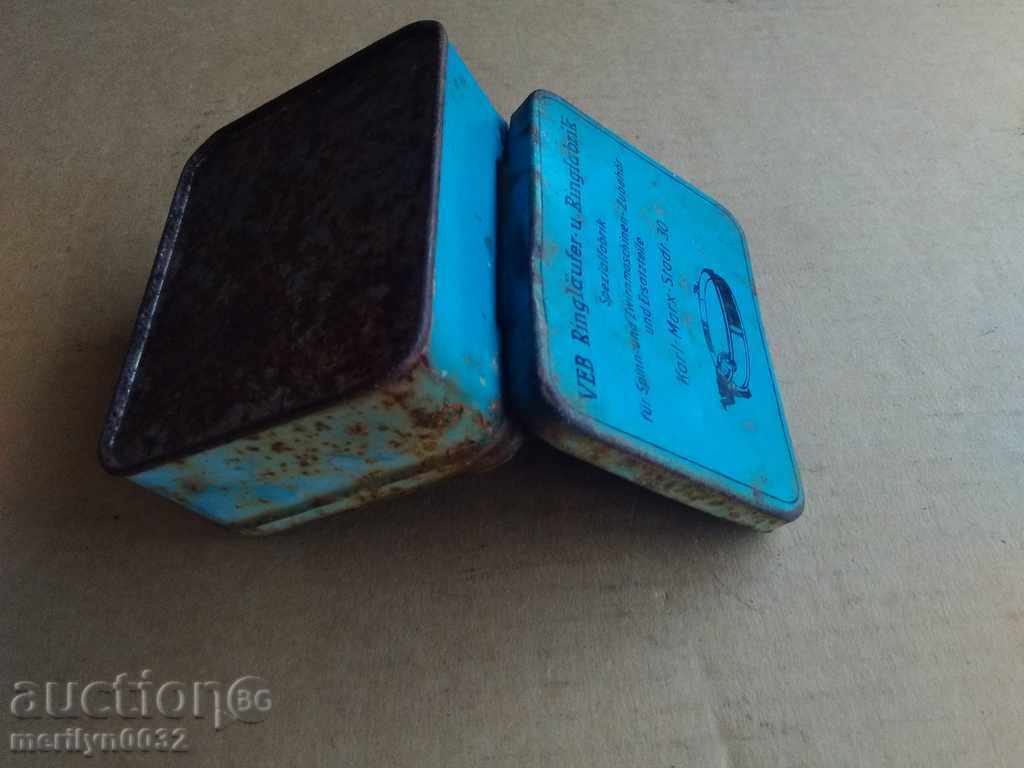 Old German metal box box - 5 Old German metal box box - 5
