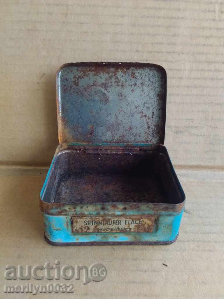 Old German metal box box - 7 Old German metal box box - 7