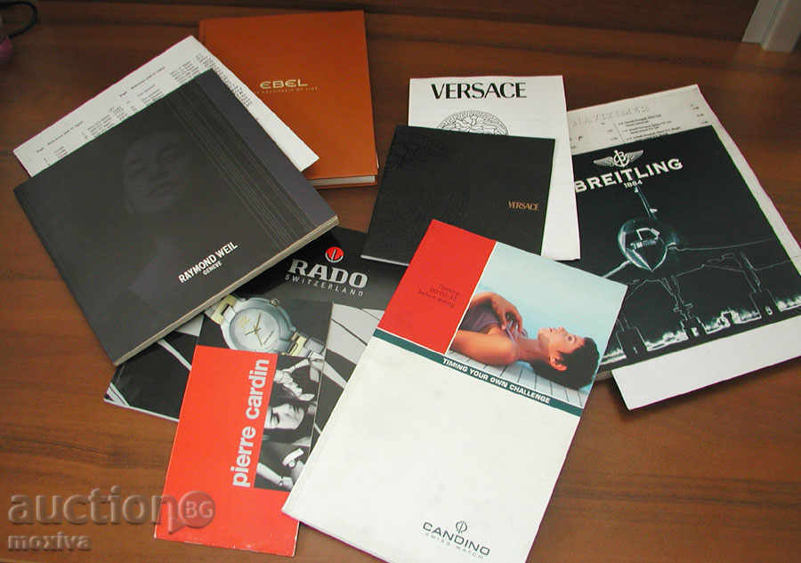 Catalogs watches - Raymond Weil, Candino, Breitling, Rado