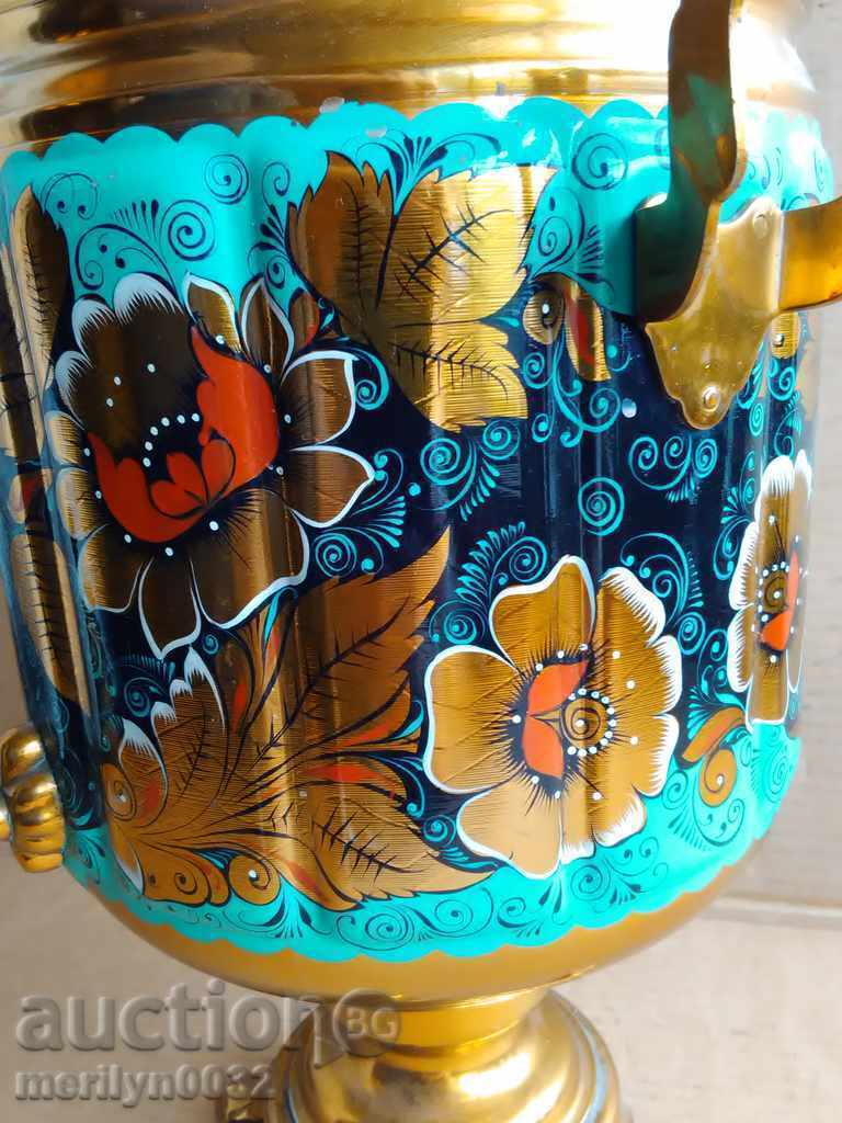 Παράδοση Ρωσικό σαμοβάρ εποχής ΕΣΣΔ Μεγάλη κατηγορία πολυτελείας τσαγιέρα δοχείο Παράδοση Ρωσικό σαμοβάρ εποχής ΕΣΣΔ Μεγάλη κατηγορία πολυτελείας τσαγιέρα δοχείο