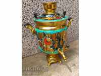 Ρωσικό σαμοβάρ εποχής ΕΣΣΔ Μεγάλη κατηγορία πολυτελείας τσαγιέρα δοχείο