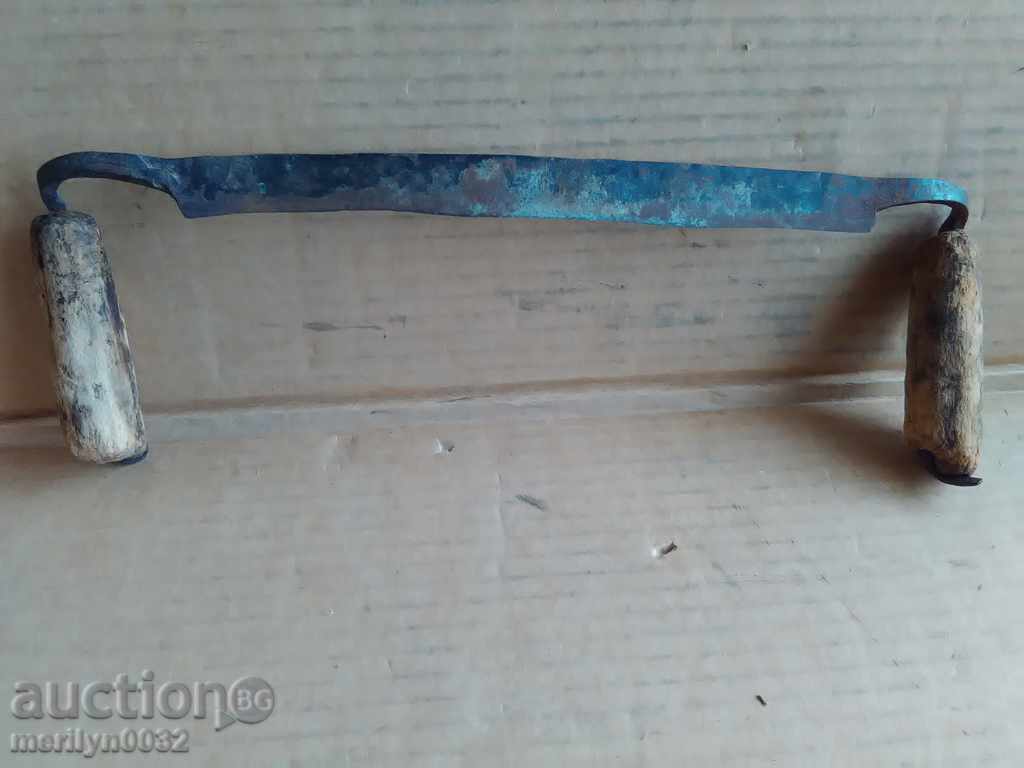 Old rusty wrought iron tool - 5 Old rusty wrought iron tool - 5