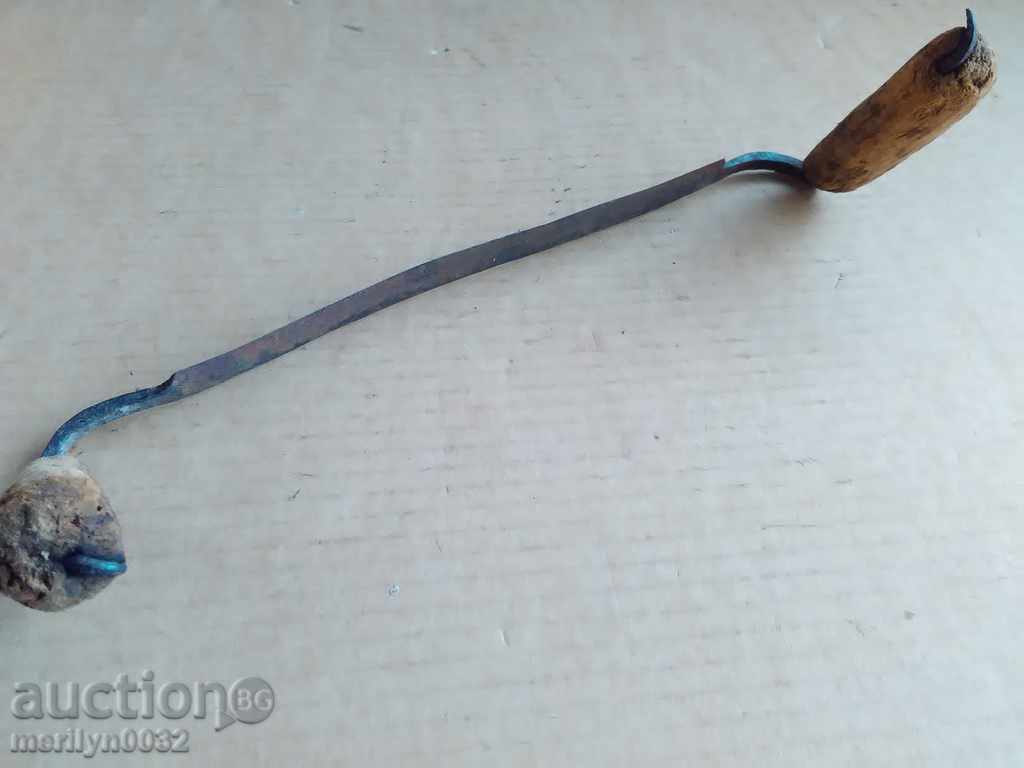 Old rusty wrought iron tool - 6 Old rusty wrought iron tool - 6