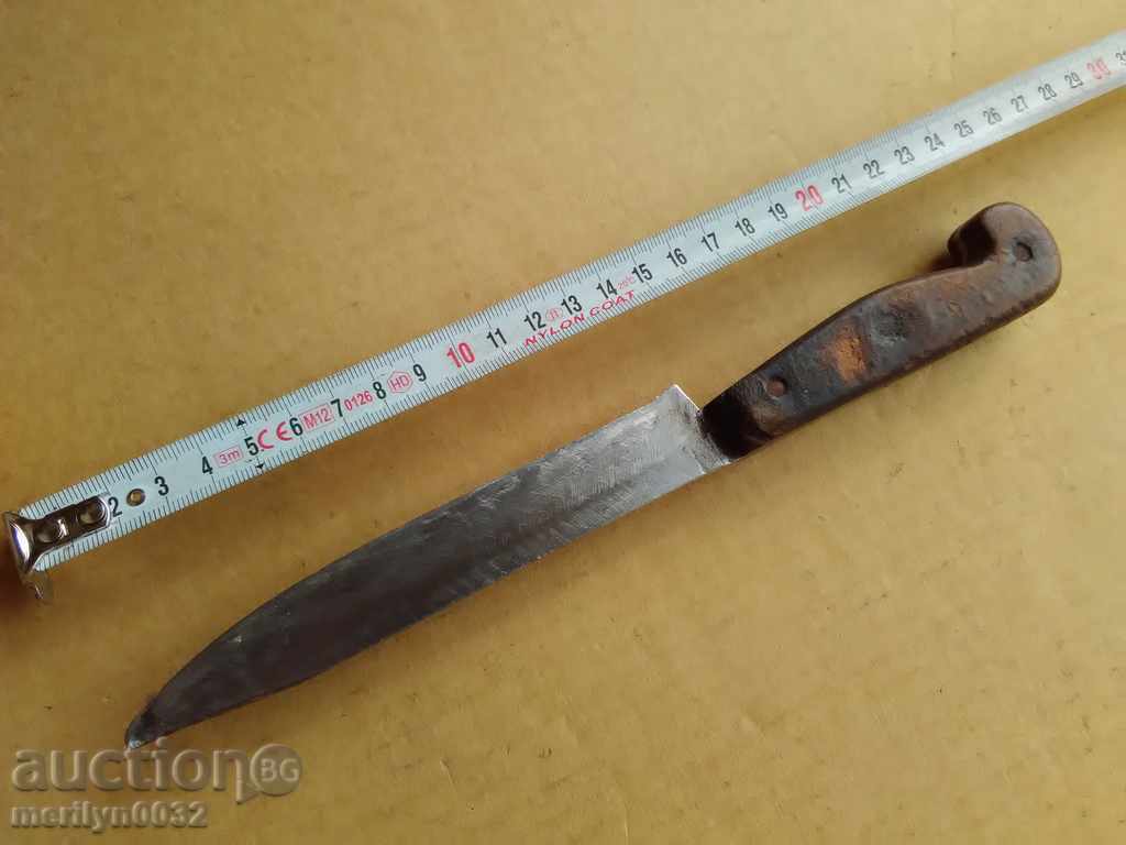 Auction Old butcher knife kulak dagger Auction Old butcher knife kulak dagger