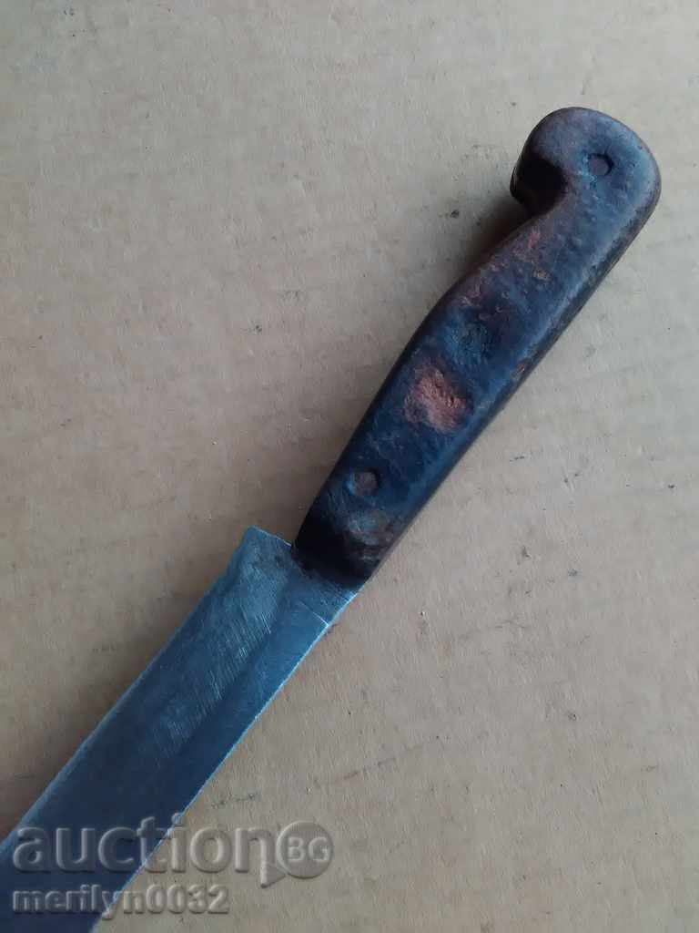 Old butcher knife kulak dagger - 5 Old butcher knife kulak dagger - 5