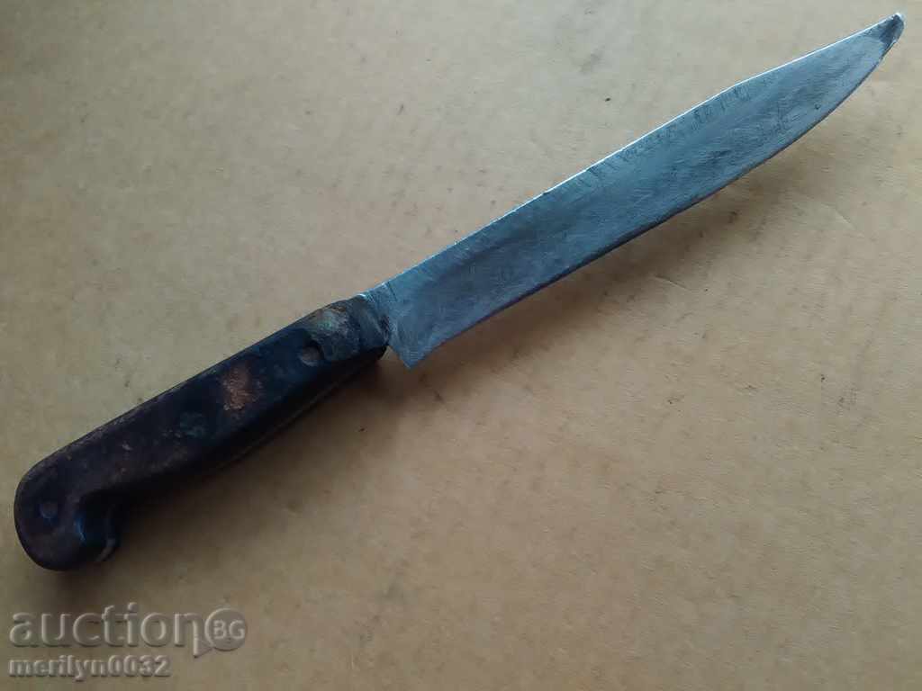 Old butcher knife kulak dagger - 6 Old butcher knife kulak dagger - 6