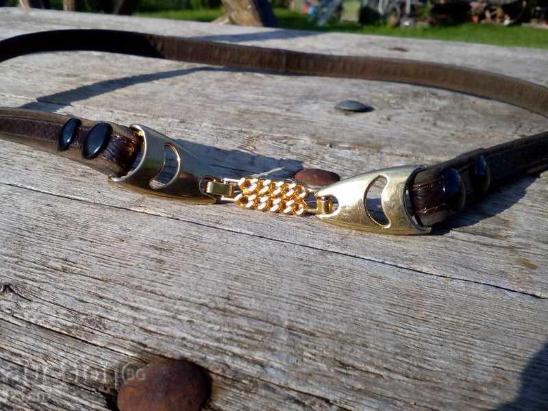 Стар кожен колан с цена 5.00 лв. | € 2.56