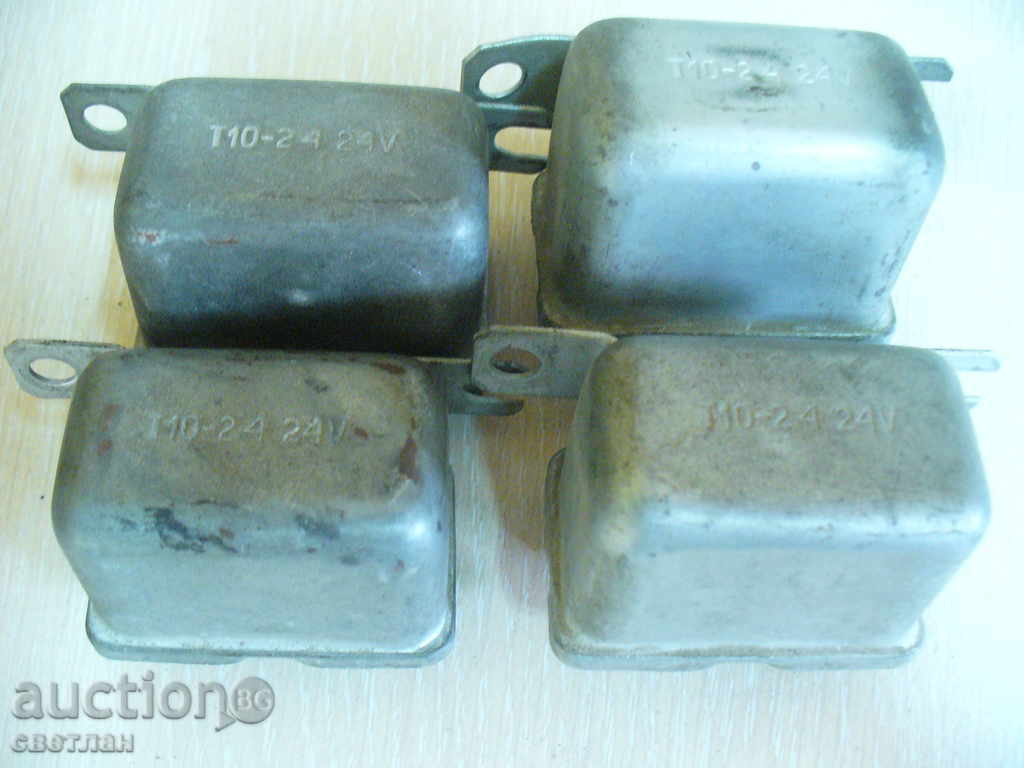 Delivery of CHEESE PURE NEW RUSSIAN 24 VOLA RELAYS