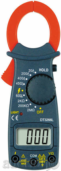 AC AMPER νύχια (πολύμετρο) DT 3266 L