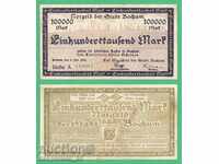 (¯`'•.¸GERMANIA (Bochum) 100.000 de mărci 1923 (3)¸.•'´¯)