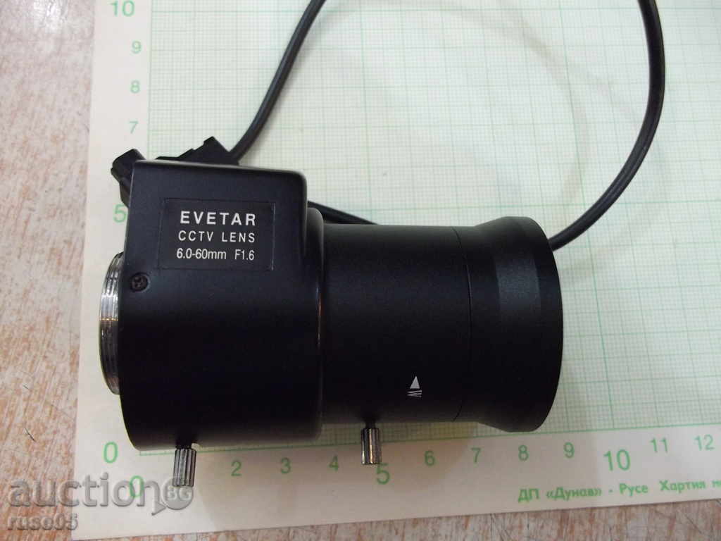 "EVETAR-CCTV LEN" lens from a viewing camera. working - 6