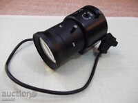 "EVETAR-CCTV LEN" lens from a viewing camera. working