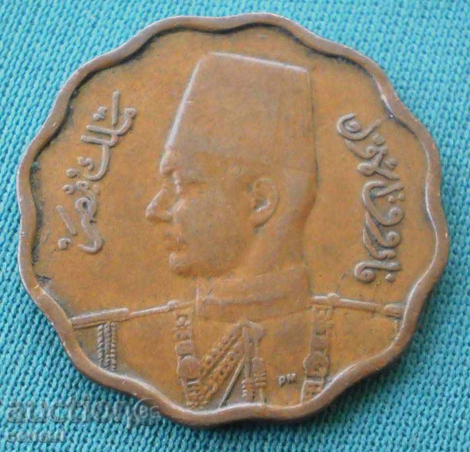 Eгипет  10  Милиме  1938  Рядка Монета