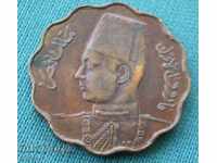 Egipt 5 Milime 1943 Monedă rară