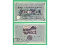 (¯`'•.¸ΓΕΡΜΑΝΙΑ (Neckarsulm) 5 γραμματόσημα 1918 UNC¸.•'´¯)