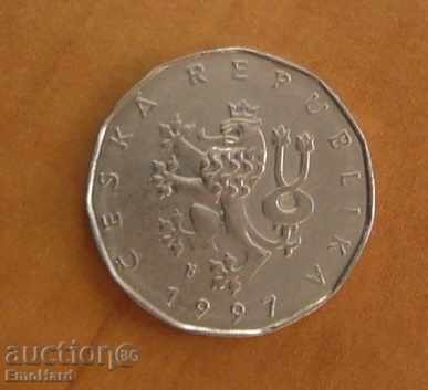 Τσεχική Δημοκρατία 2 κορώνες 1997 με τιμή 0.50 BGN | € 0.26