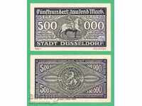 (¯`'•.¸ГЕРМАНИЯ (Düsseldorf) 500 000 марки 1923¸.•'´¯)