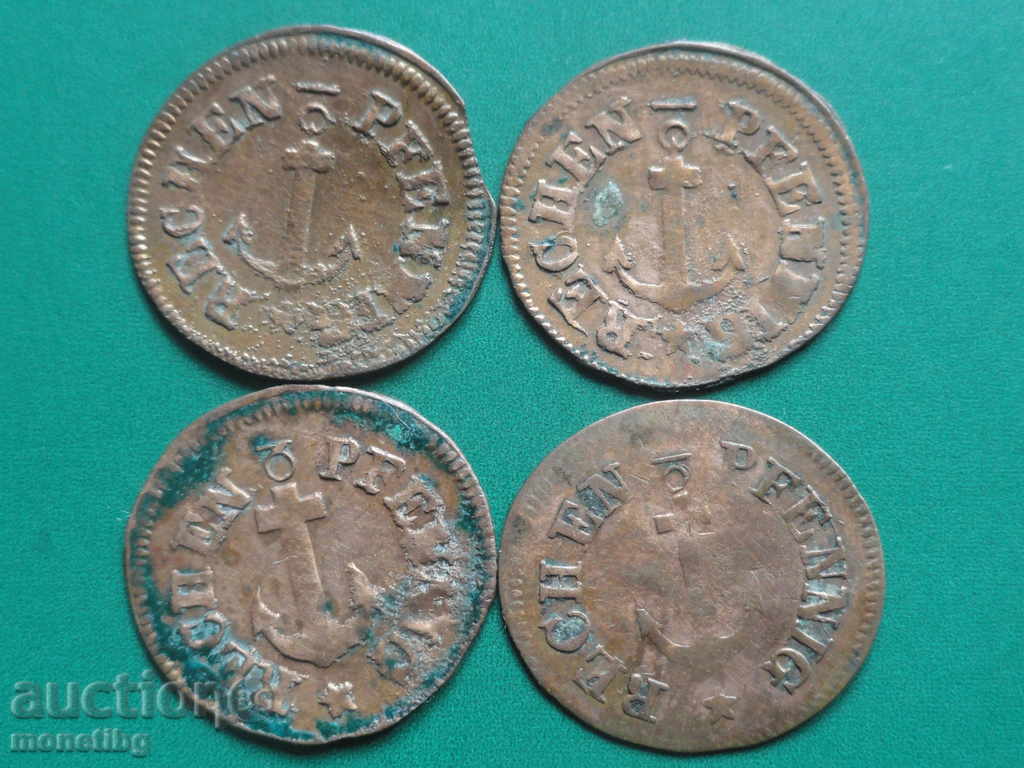 Delivery of Germany - Counting Penny (4 pieces) Delivery of Germany - Counting Penny (4 pieces)