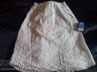 Skirt / or lining / fine cotton garnish in a cross 80 cm