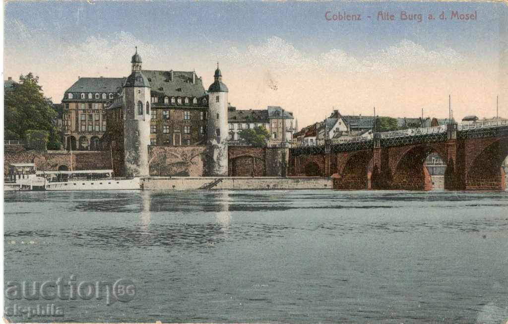 Παλιά καρτ-ποστάλ - Koblenz, Γερμανία