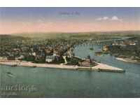 Old postcard - Koblenz, Germany - river nose