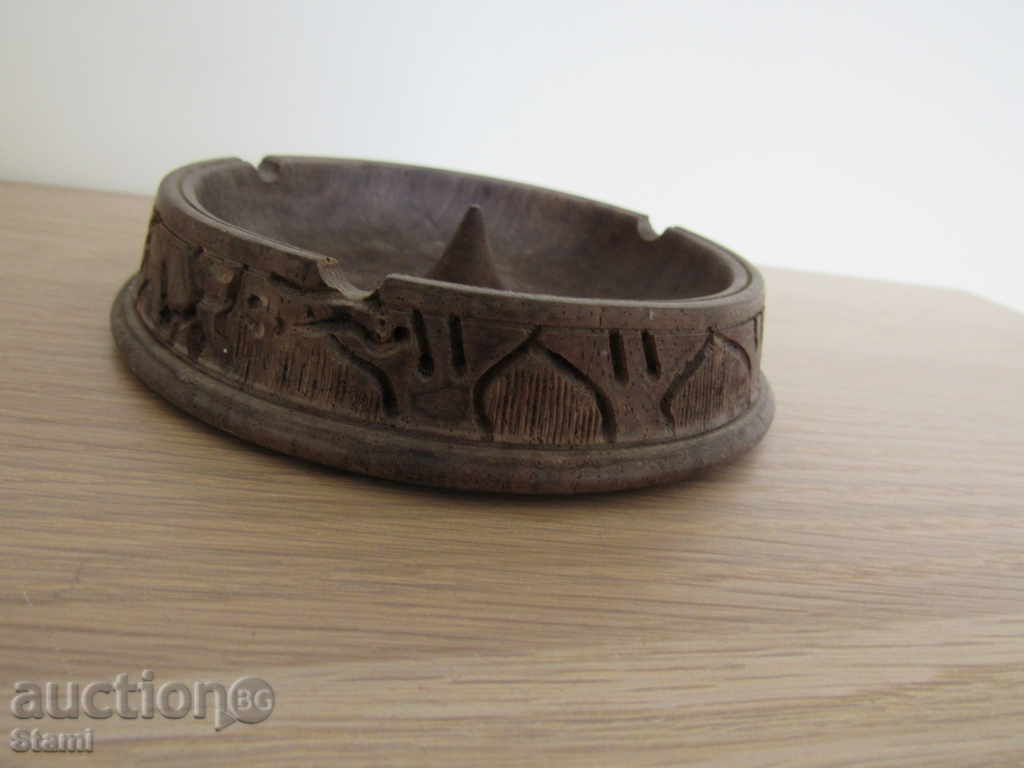 Ebony ashtray from the 90s of the twentieth century - 5 Ebony ashtray from the 90s of the twentieth century - 5