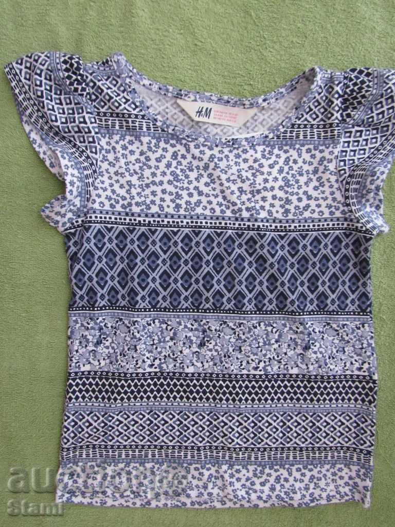 Effective baby t-shirt for girl N & M, size 110/116, new with price 10.00 BGN | € 5.11 Effective baby t-shirt for girl N & M, size 110/116, new with price 10.00 BGN | € 5.11
