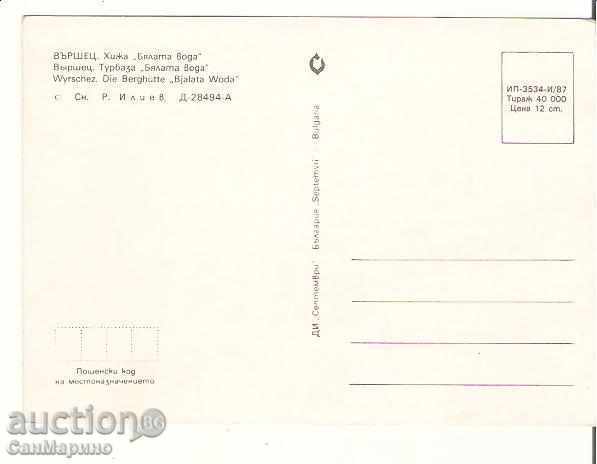 Map Bulgaria Resort Varshets Chalet "Whitewater" 1 with price 0.90 BGN | € 0.46