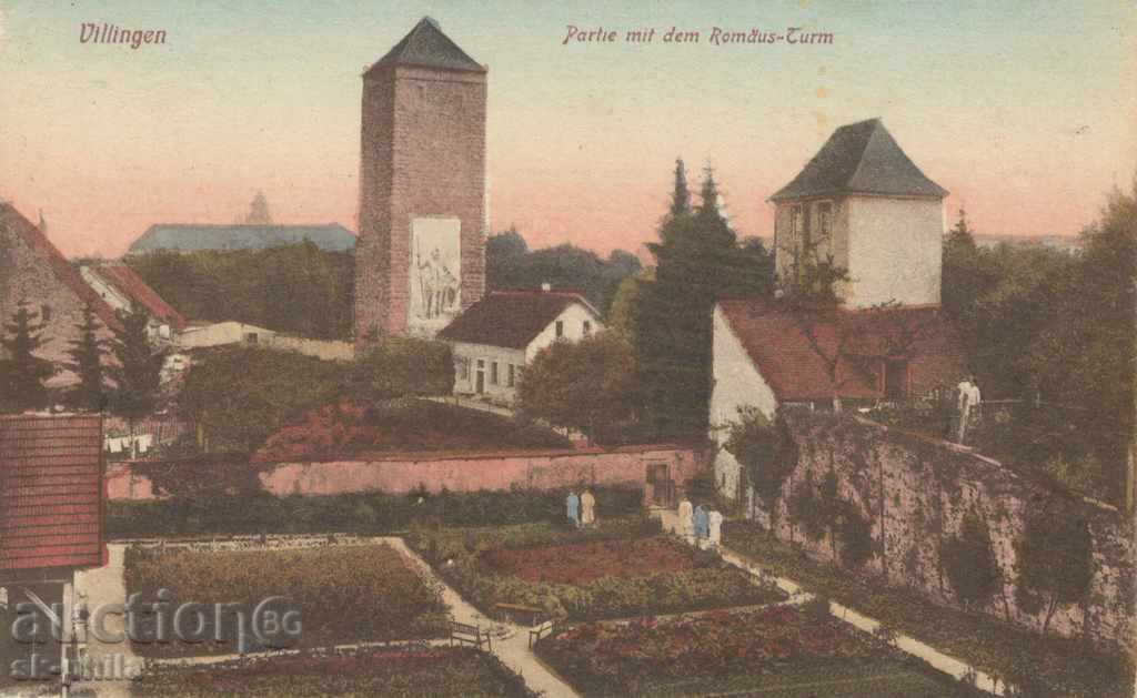 Old postcard - Willingen, Palace