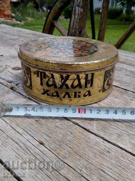 An old box of TAHAN HALVA with price 14.00 BGN | € 7.16 An old box of TAHAN HALVA with price 14.00 BGN | € 7.16